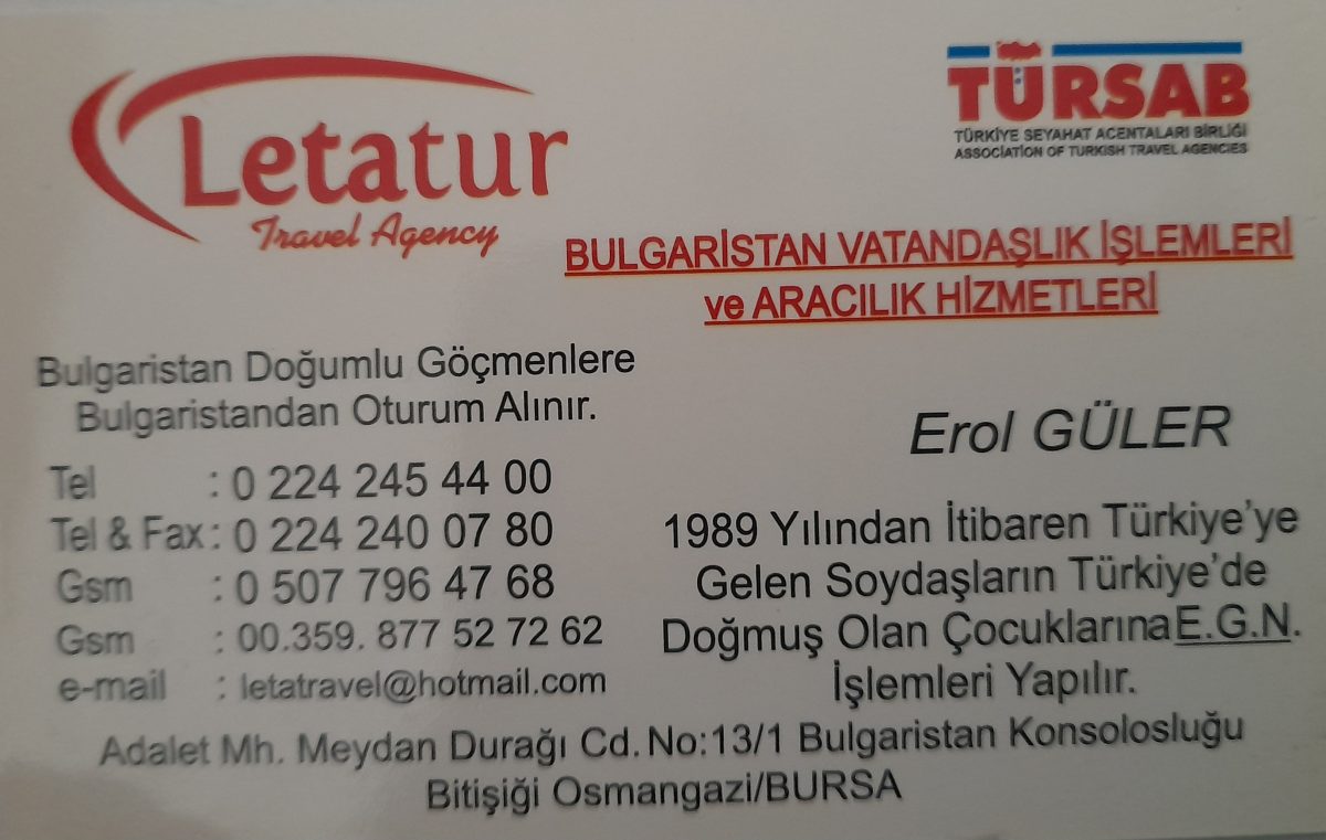 LETATUR VATANDAŞLIK DANIŞMANLIK