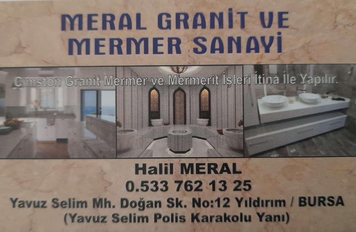 MERAL GRANİT MERMER