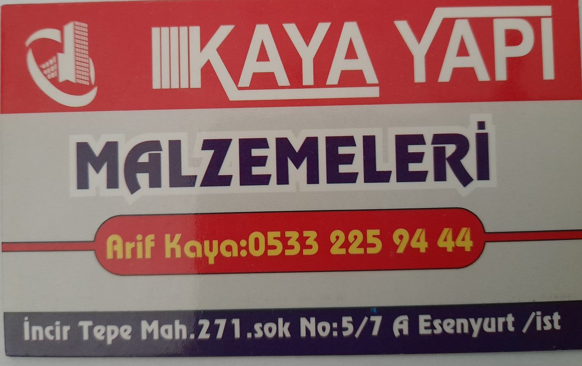 KAYA YAPI MALZEMELERİ