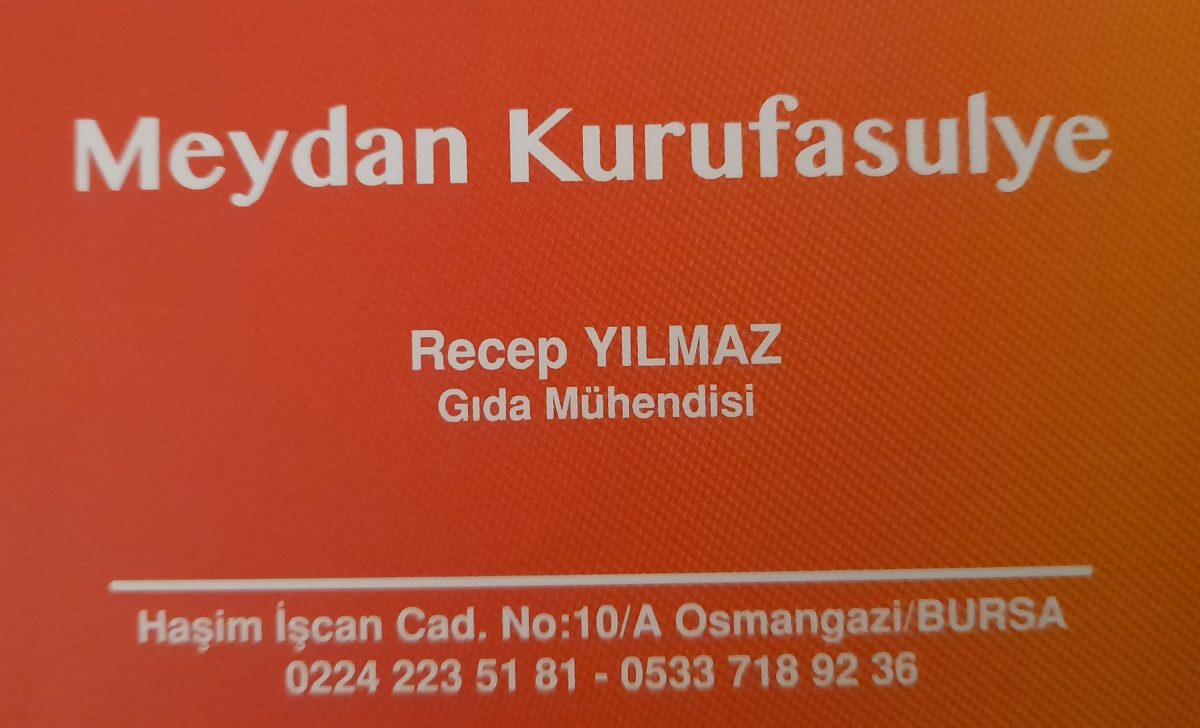 MEYDAN KURUFASULYE