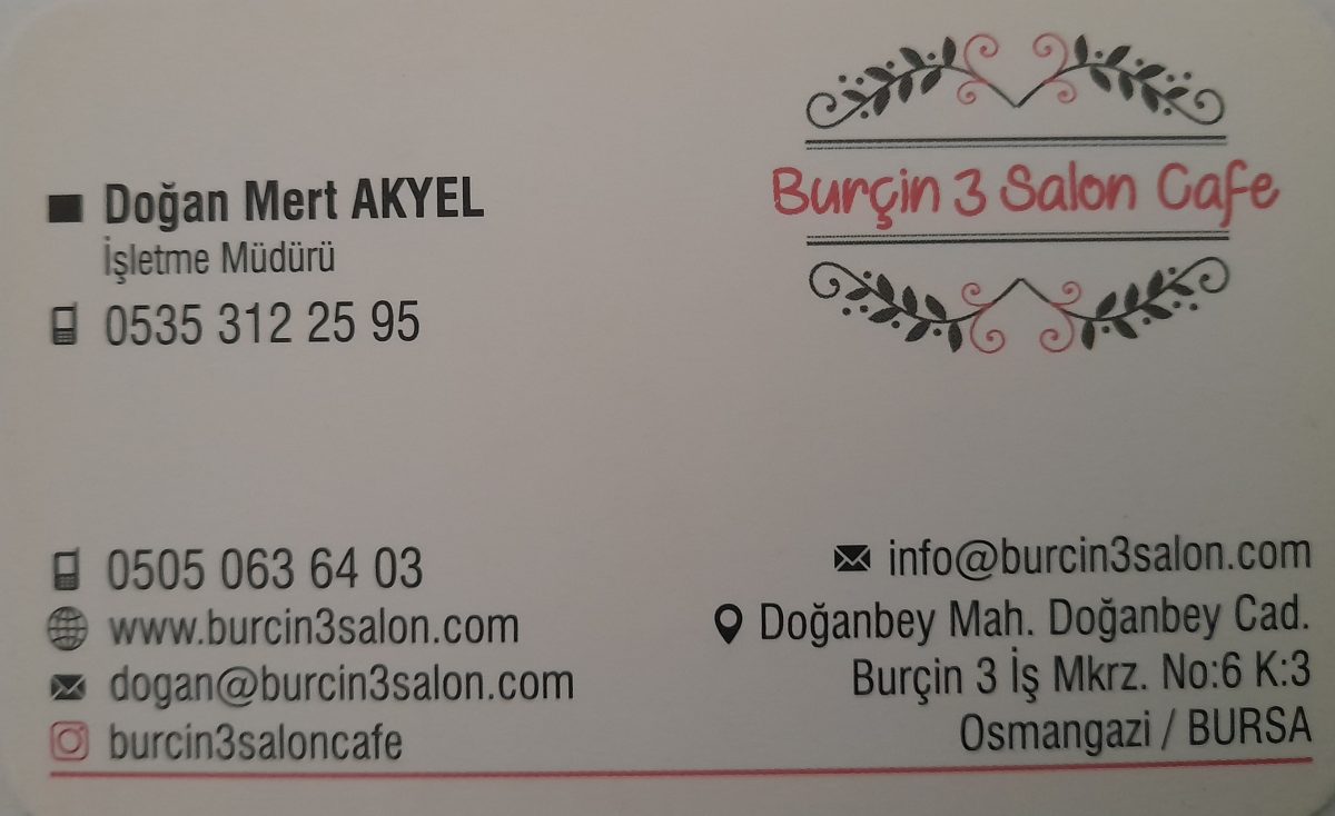 BURÇİN 3 SALON CAFE
