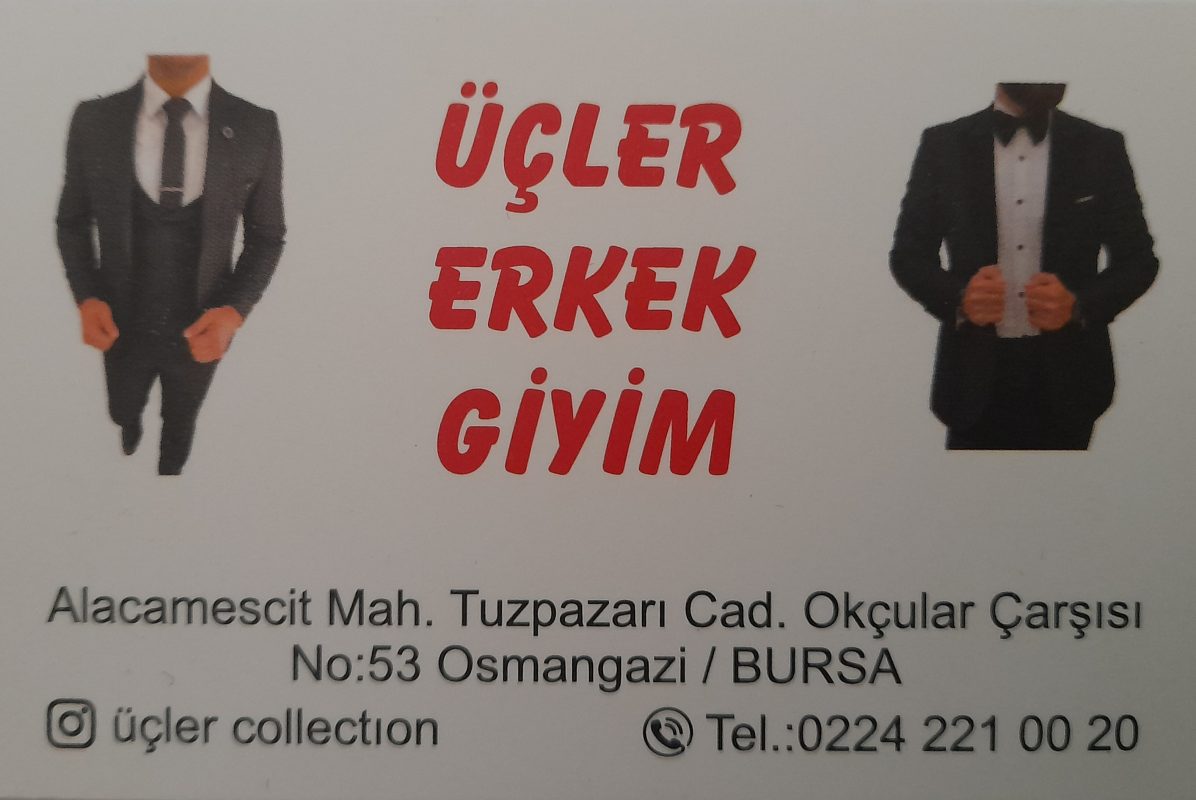 ÜÇLER ERKEK GİYİM