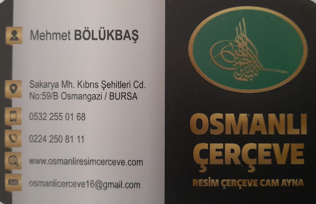 OSMANLI ÇERÇEVE