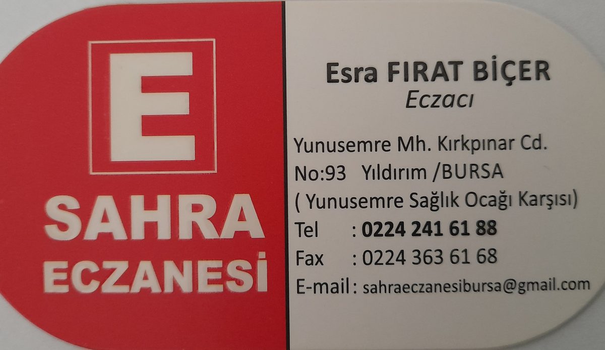 SAHRA ECZANESİ