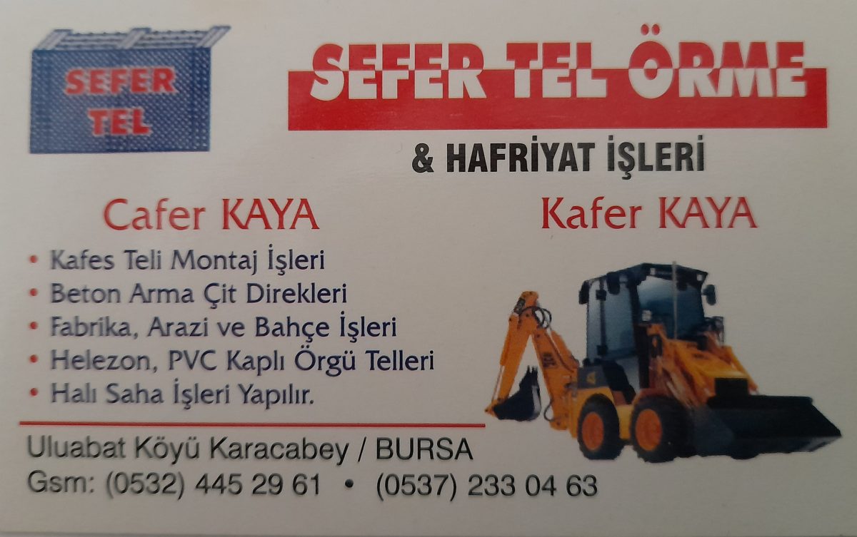 SEFER TEL ÖRME