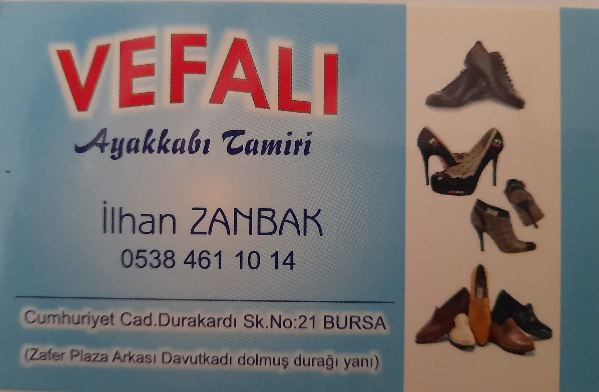 VEFALI AYAKKABI TAMİRİ