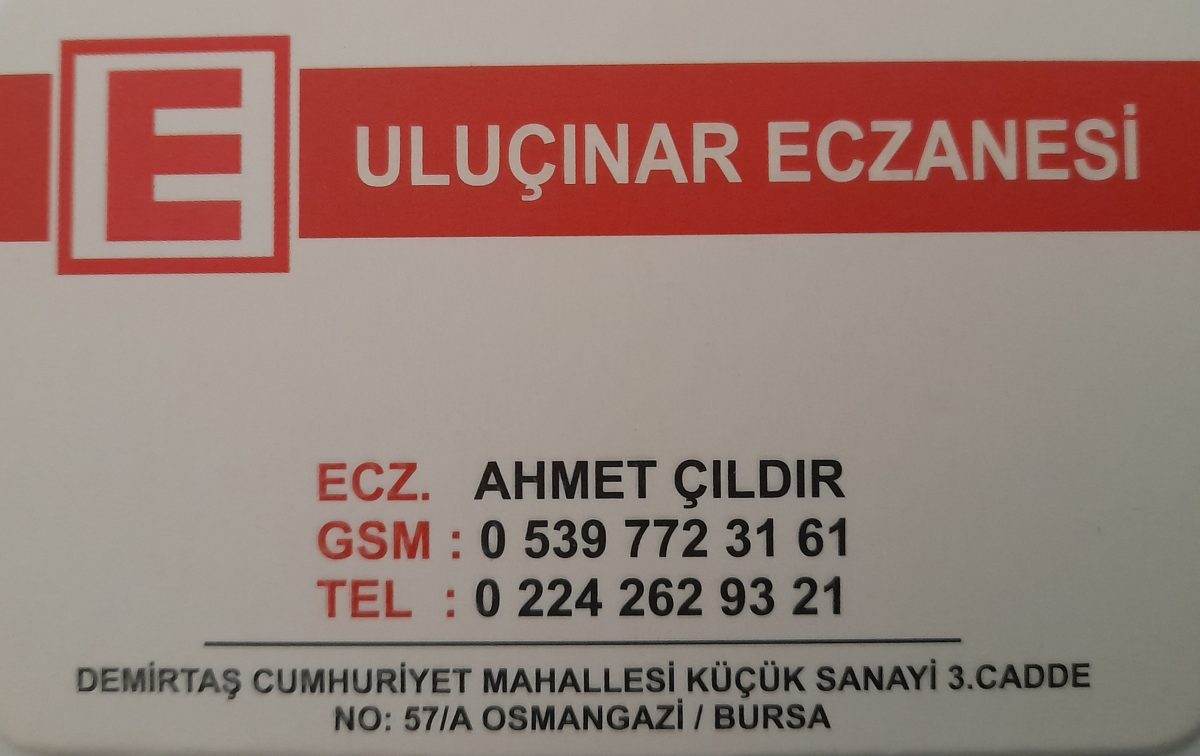 ULUÇINAR ECZANESİ
