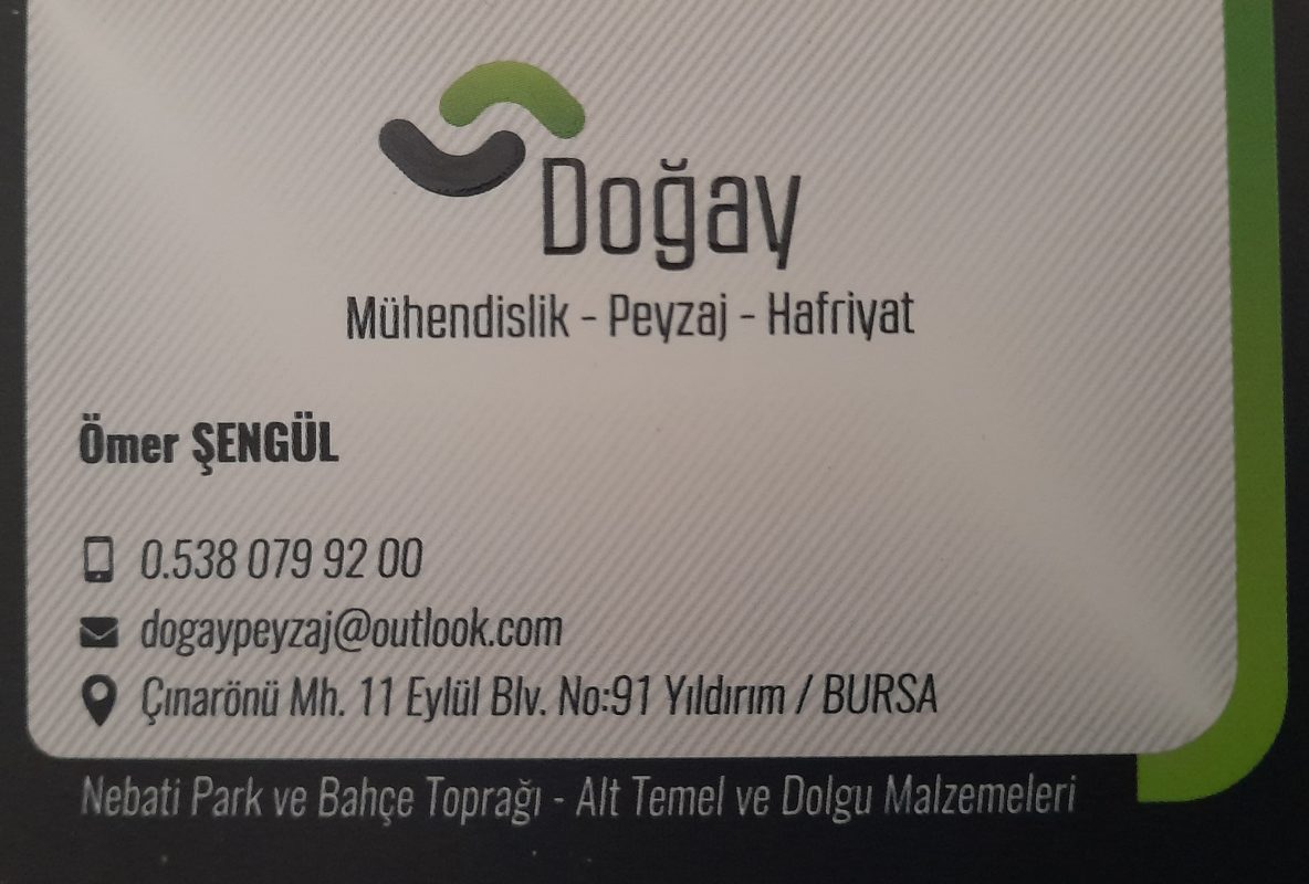DOĞAY PEYSAJ HARFİYAT