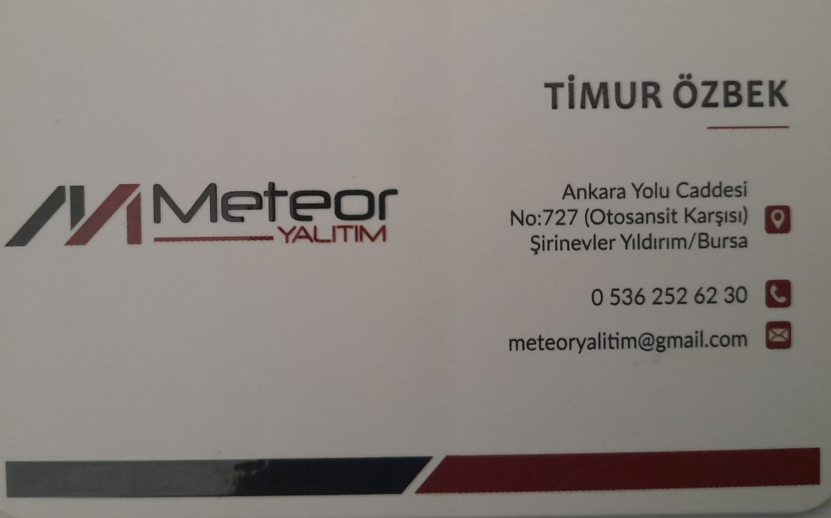 METEOR YALITIM