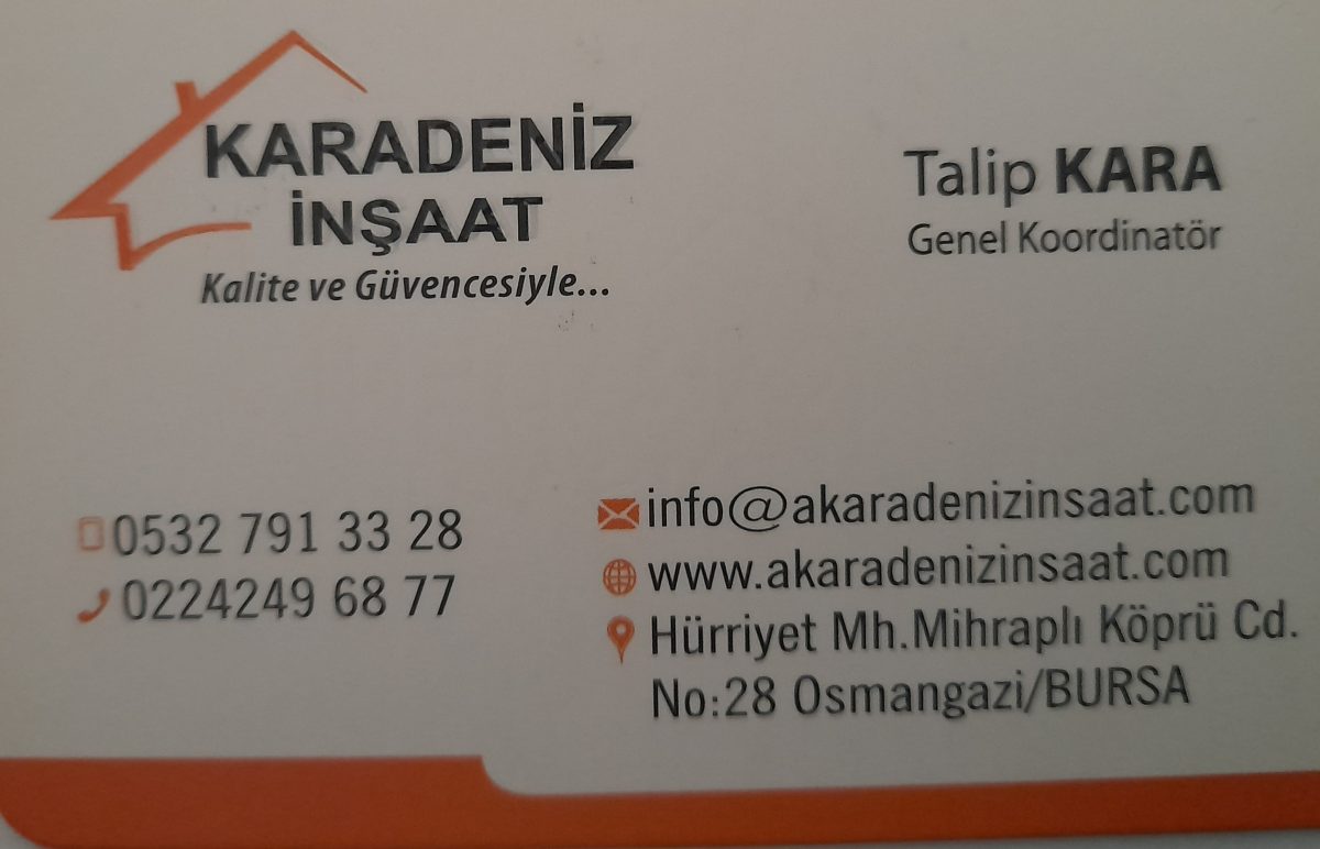 KARADENİZ İNŞAAT