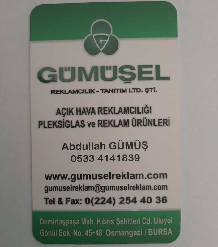 GÜMÜŞEL REKLAM