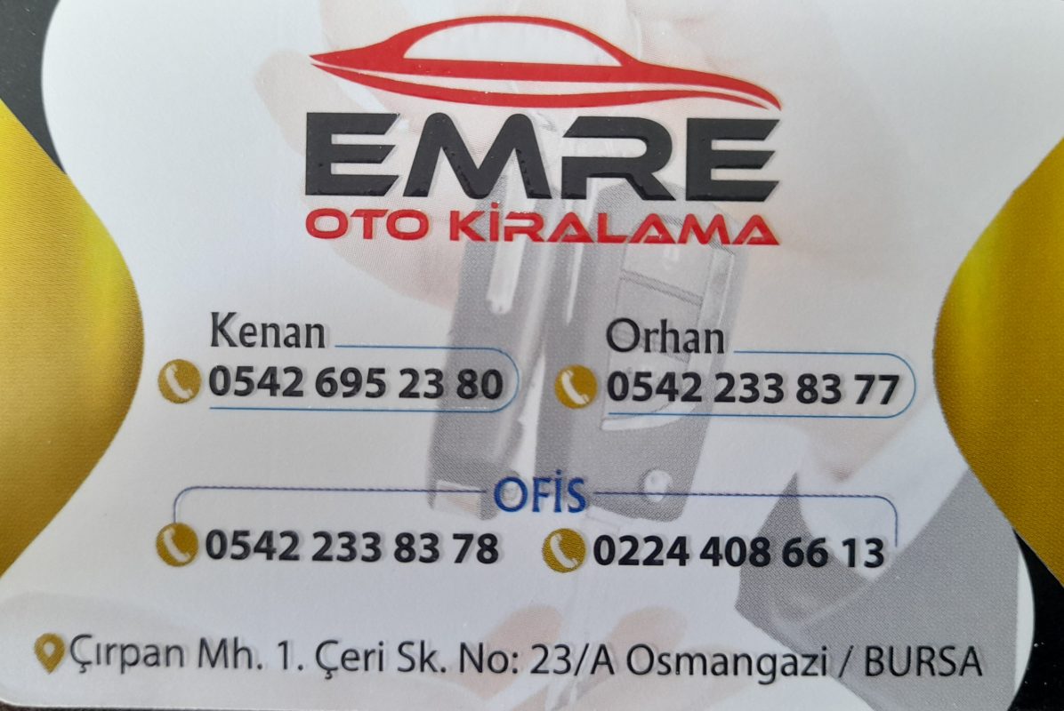EMRE OTO KİRALAMA