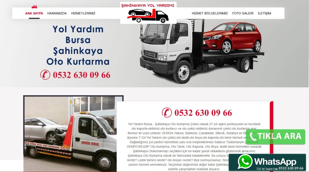 ŞAHİNKAYA YOL YARDIM